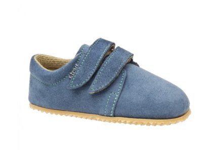 Barefoot capáčky Beda MATEO modré (Velikost 24)