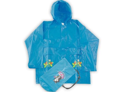 Pláštěnka Krtek modrá
