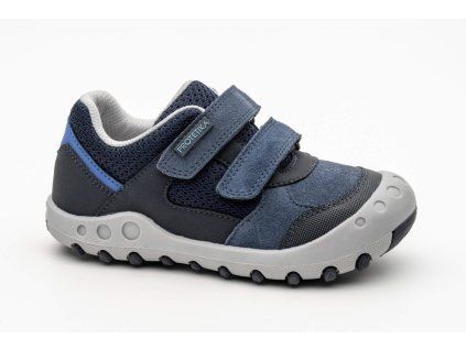 Chlapecké celoroční barefoot tenisky Protetika Espero Navy
