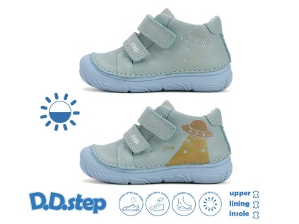 Celoroční obuv D.D.Step S082-61612 Tyrkys