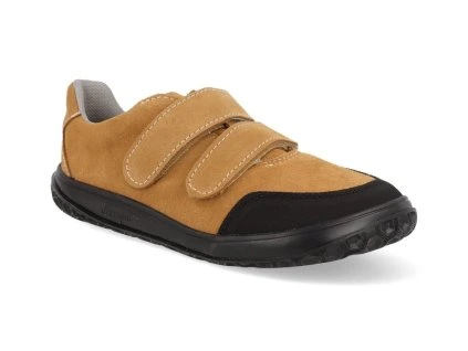 Celoroční kožená barefoot obuv Jonap B22 skořicová