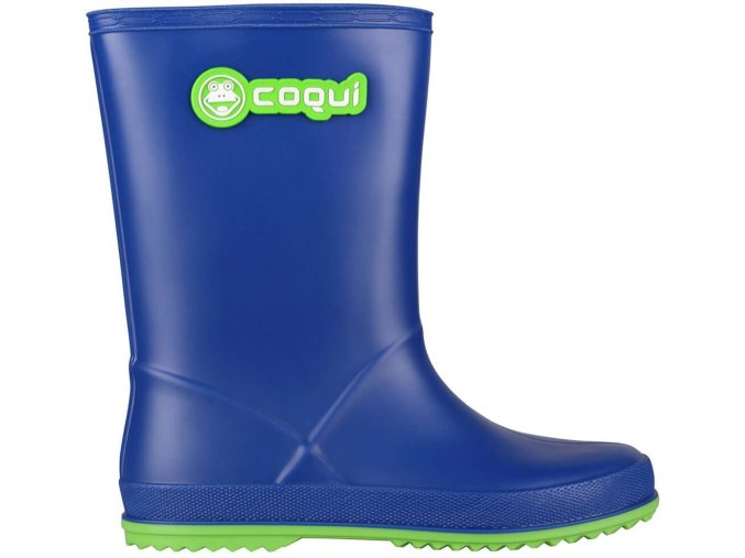 Holínky COQUI Blue/lime (Velikost 30)