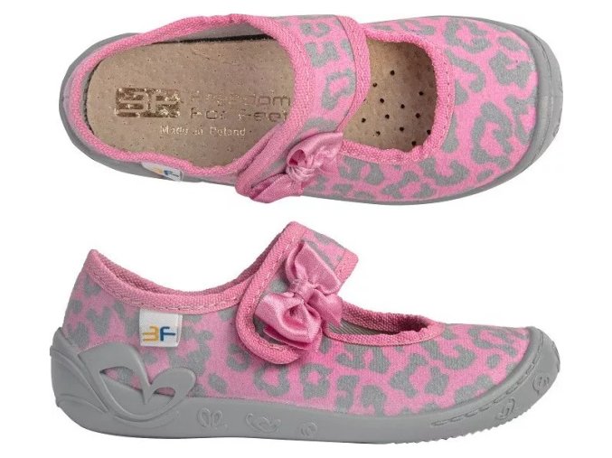 Domácí obuv 3F ATENA 4A3/18 růžová (Velikost 27)