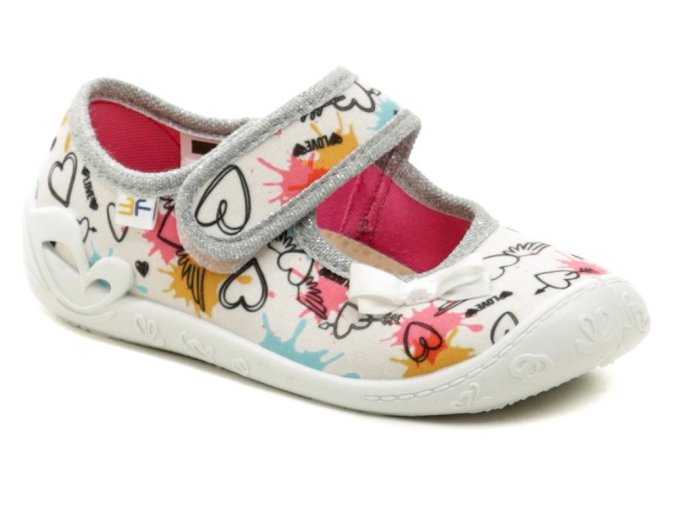 Domácí obuv 3F srdce 3A3/17 (Velikost 26)