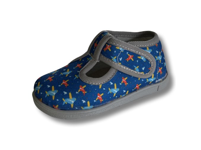 Domácí obuv Santé US/2003 modrá (Velikost 20)