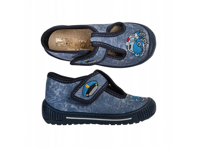 Domácí obuv 3F policie 2Sk8/10 (Velikost 22)