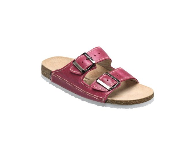 Pantofle Santé Vínová ORCHID D/21/77 (Velikost 34)