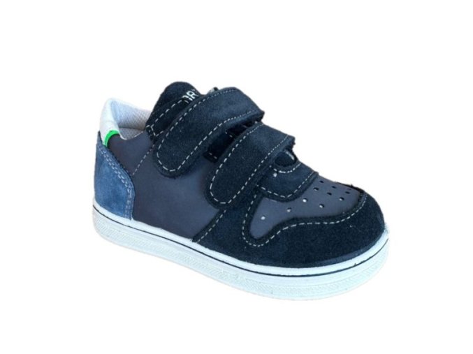 Kožené celoroční boty Santé IC/583560 NAVY (Velikost 23)