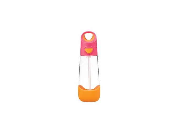 61282 61282 61282 61282 61282 61282 lahev na piti s brckem 600 ml ruzova oranzova