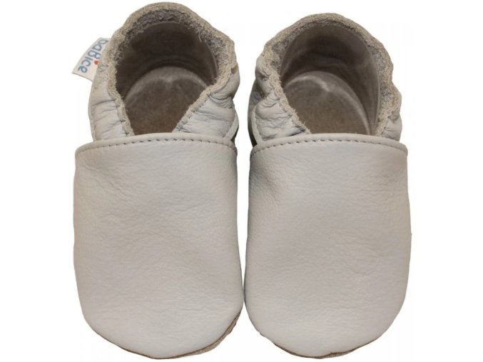 Capáčky baBice light grey BA-087 SOFT SOLE (Velikost 18-19)