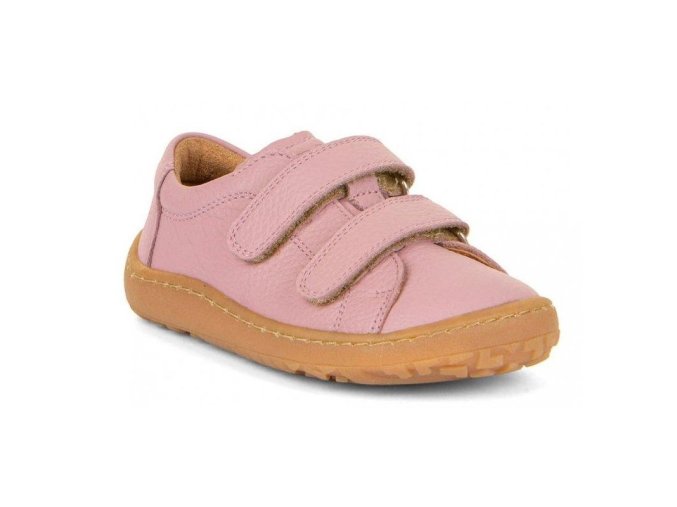 Celoroční barefoot kožené boty Froddo G3130240-8 pink (Velikost 23)