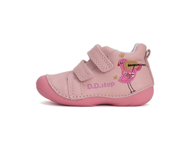 Celoroční obuv D.D.STEP S015-51542 Baby Pink (Velikost 20)