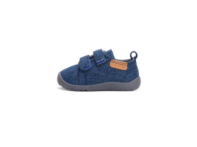 D.D.step plátěné barefoot tenisky C086-42295B Bermude Blue (Velikost 22)