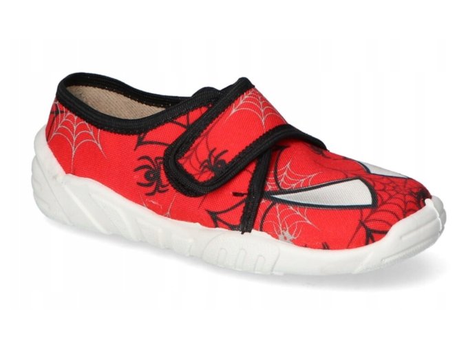 Chlapecké bačkory Zetpol Krzys spider červený (Velikost 28)