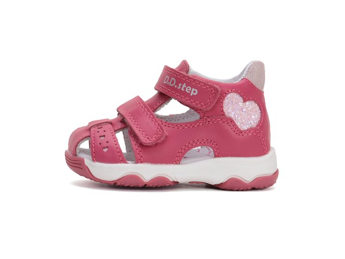 Dětské sandály D.D. STEP G064-51872 tmavě růžová (Velikost 23)