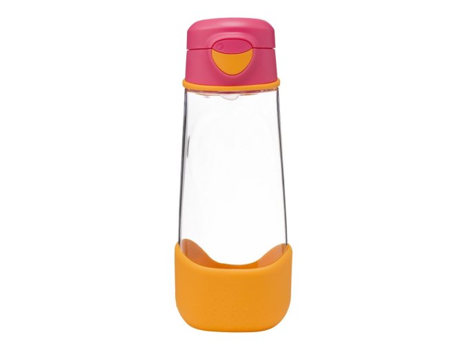 62590 62590 sport lahev na piti 600 ml ruzova oranzova