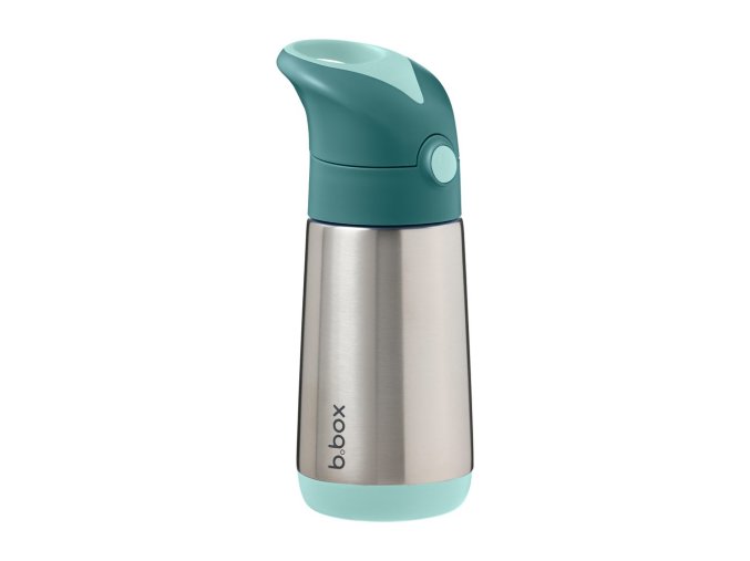 Termoska na pití s brčkem 350 ml - emerald forest