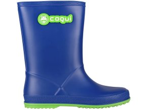 Holínky COQUI Blue/lime (Velikost 30)