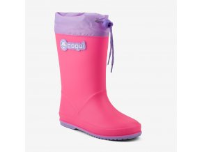 Holínky COQUI 8509 fuchsia/lila (Velikost 30)