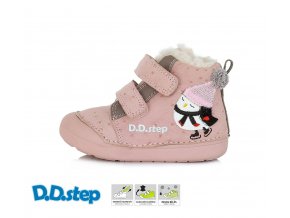 Zimní obuv D.D.Step W066-352A Pink (Velikost 25)