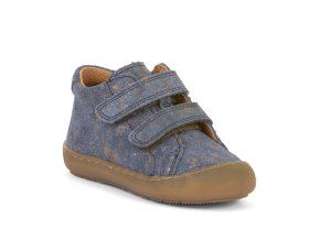 Celoroční kožená obuv Froddo OLLIE S G2130328-17 denim+ (Velikost 22)