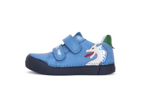 Celoroční obuv D.D.STEP S068-51124B Bermuda Blue blikací