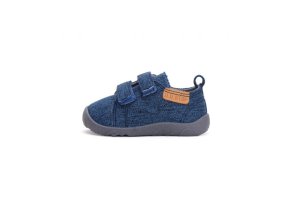 D.D.step plátěné barefoot tenisky C086-42295B Bermude Blue (Velikost 22)