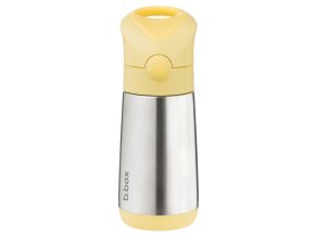 B.box Termoska na pití s brčkem 350 ml - lemon twist