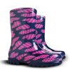 Holínky/gumáky DEMAR Twister Print v srdce (Velikost 34-35)