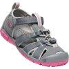 Keen SEACAMP steel grey/rapture rose (Velikost 30)