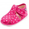 Domácí obuv RAK 100015-3 RB růžový puntík (Velikost 19)
