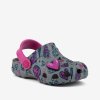 Dívčí sandály Coqui Little Frog Grey/Fuchsia Love + Amulet (Velikost 20-21)