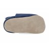 Capáčky baBice BA-003 plain navy - Soft Sole (Velikost 16-17)