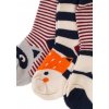 Ponožky Minoti 3 pack zvířátka (Velikost 20-21)