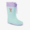 Holínky COQUI RAINY MINT/LILA HERO 8558 zateplené (Velikost 24)