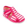 Domácí obuv RAK 100015-3 RP Tm. růžový proužek (Velikost 19)