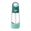 B.box Lahev na pití s brčkem 450 ml - emerald forest