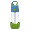 61267 61267 61267 61267 61267 lahev na piti s brckem 450 ml modra zelena