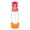 61282 3 61282 3 61282 3 61282 3 61282 3 lahev na piti s brckem 600 ml ruzova oranzova