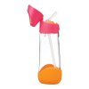 61282 4 61282 4 61282 4 61282 4 61282 4 lahev na piti s brckem 600 ml ruzova oranzova