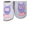 Capáčky baBice lama šedá BA-211 SOFT SOLE (Velikost 18-19)