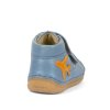 Celoroční kožená obuv Froddo Paix Up G2130349-1 jeans (Velikost 23)