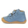 Celoroční kožená obuv Froddo Paix Up G2130349-1 jeans (Velikost 23)