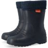 Holínky/gumáky DEMAR DINO I černá (Velikost 36-37)
