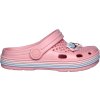 Dívčí sandály Coqui Lindo Baby Pink Rainbow + Amulet (Velikost 34-35)