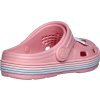 Dívčí sandály Coqui Lindo Baby Pink Rainbow + Amulet (Velikost 34-35)