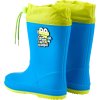 Holínky COQUI Rainy collar Sea Blue/Citrus 8508 (Velikost 29)