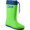 Holínky COQUI 8509 Rainy collar Lime/Royal (Velikost 35)