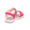 Dívčí sandálky Superfit PEBBLES 1-009540-5500 růžové (Velikost 35)