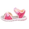 Dívčí sandálky Superfit PEBBLES 1-009540-5500 růžové (Velikost 29)
